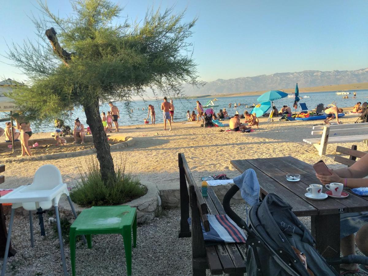 Familien Ferienhaus Vir Croatia 150M Strand Restaurant Einkaufen Exterior foto